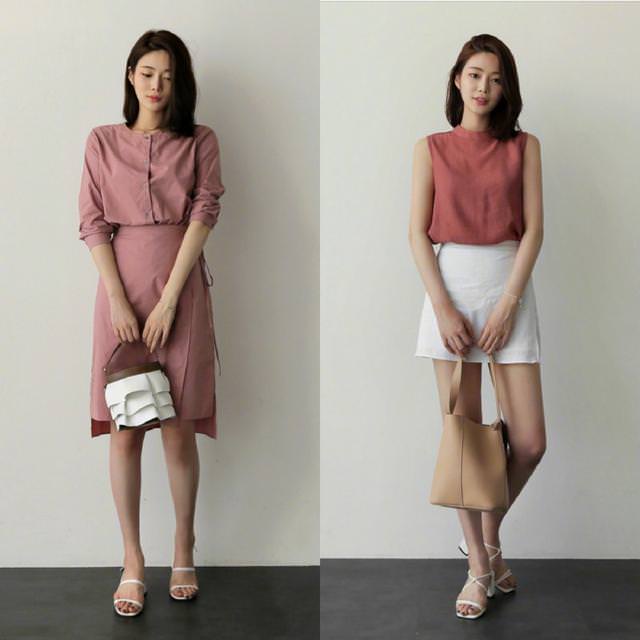 上班穿着的照片